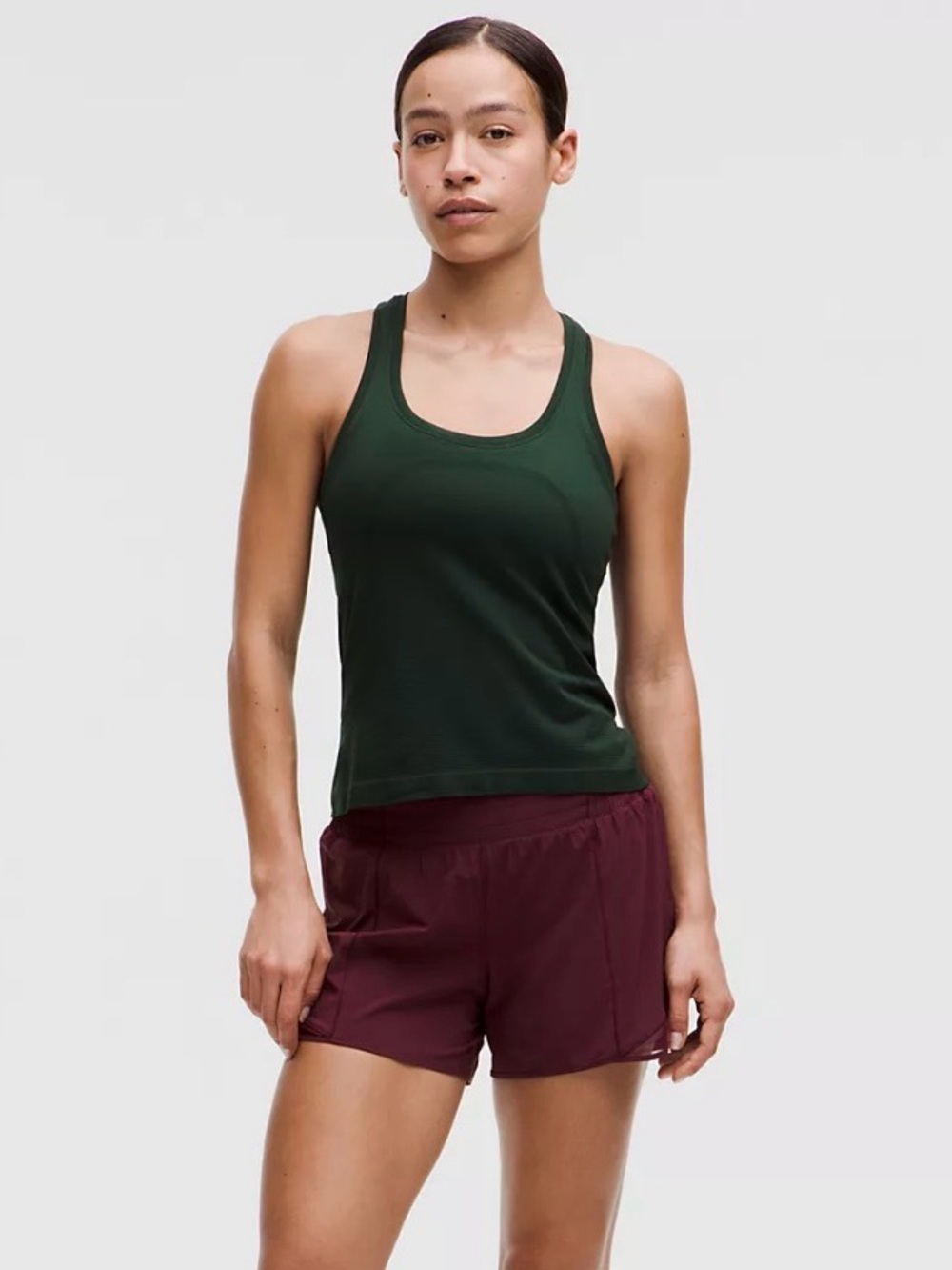 lululemon swiftly, tech racerback athletica Forest Green Racerback Tank NWT